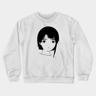 Minimalistic Lain Iwakura Crewneck Sweatshirt